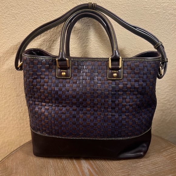 Dooney & Bourke Woven Tote - Picture 2 of 4